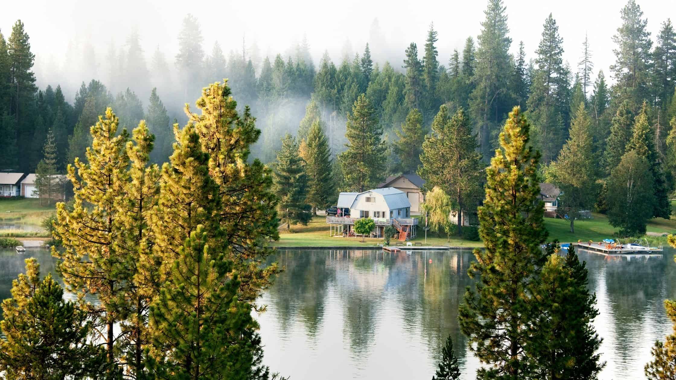 Oregon waterfront home