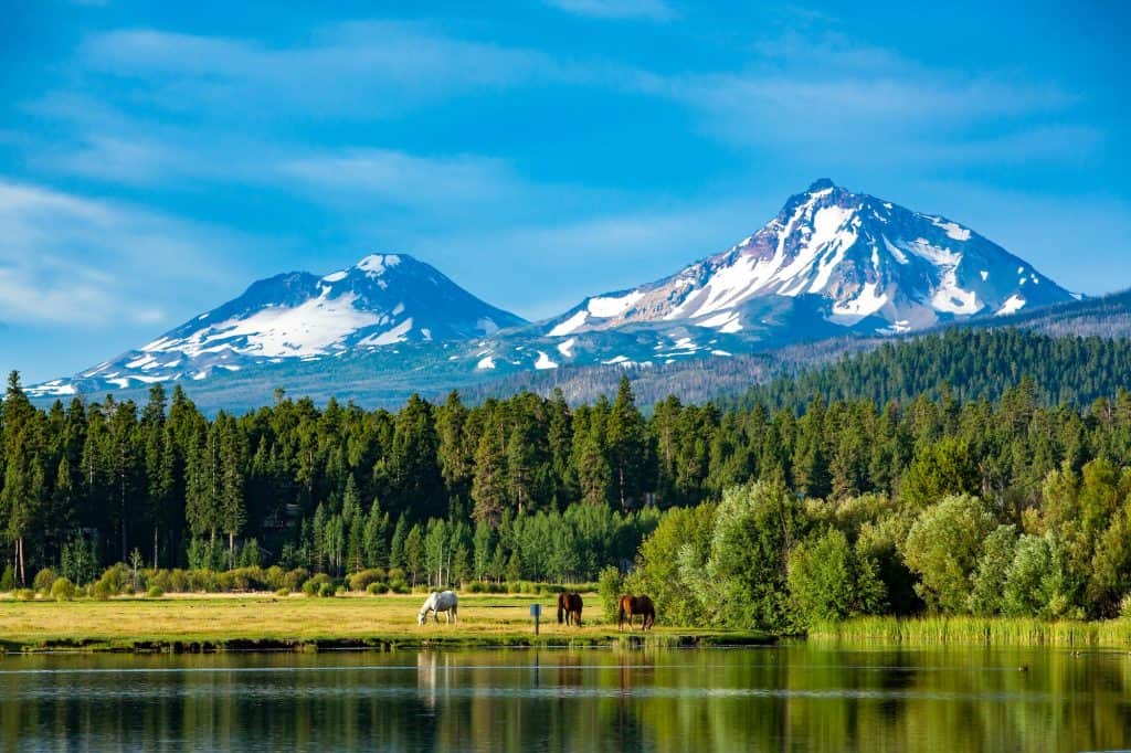 sisters Mountains Oregon 2