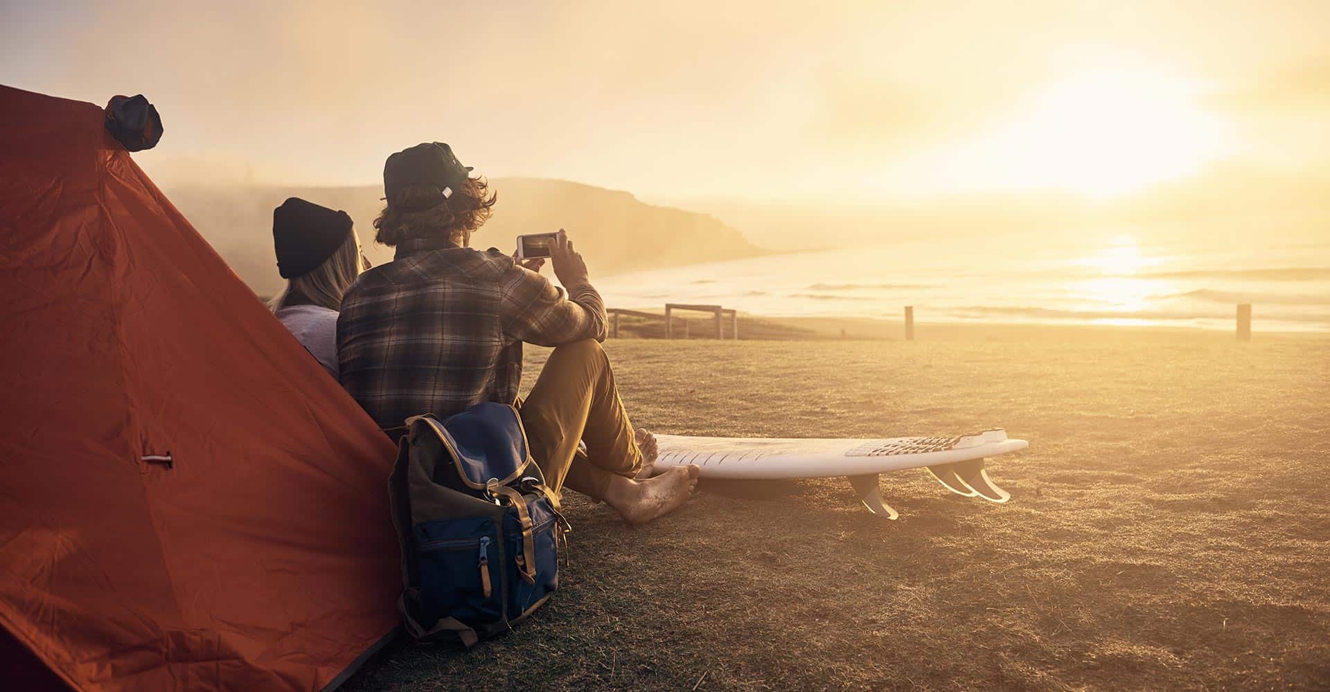 Camping Banner