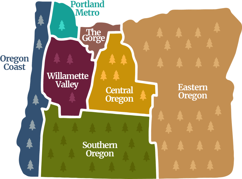 Regions In Oregon | Visit Oregon