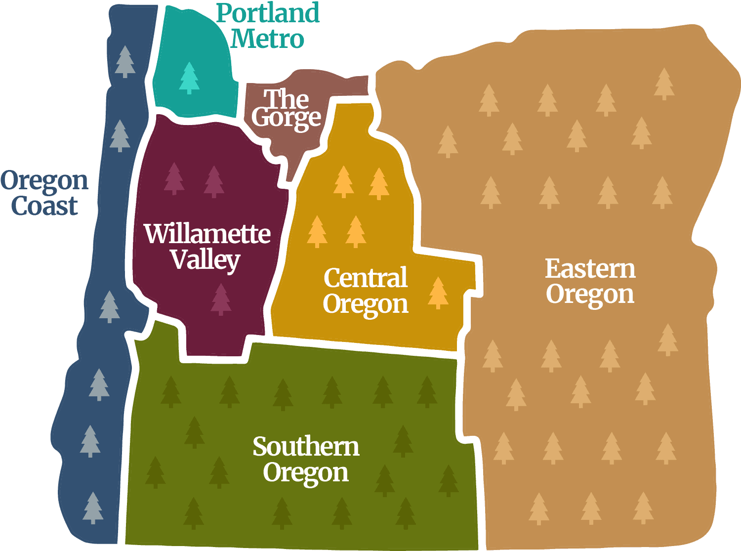 Regions In Oregon Visit Oregon