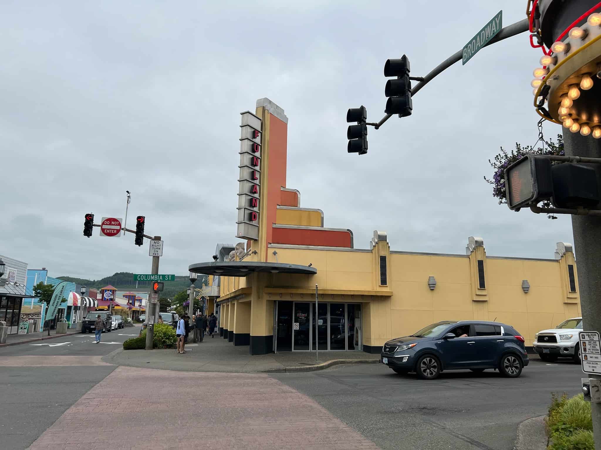 Downtown Seaside Oregon