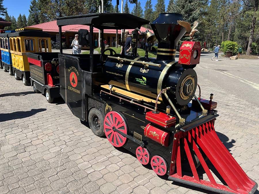 Ride the Train at the Village