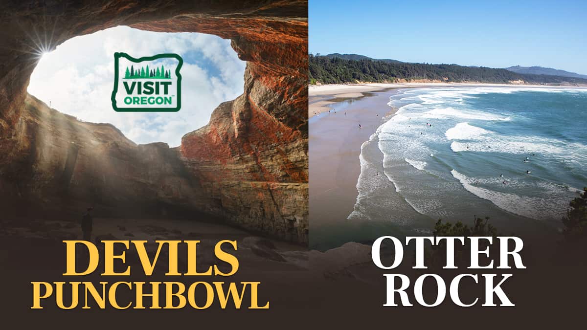 Devils Punchbowl and Otter Rock Oregon