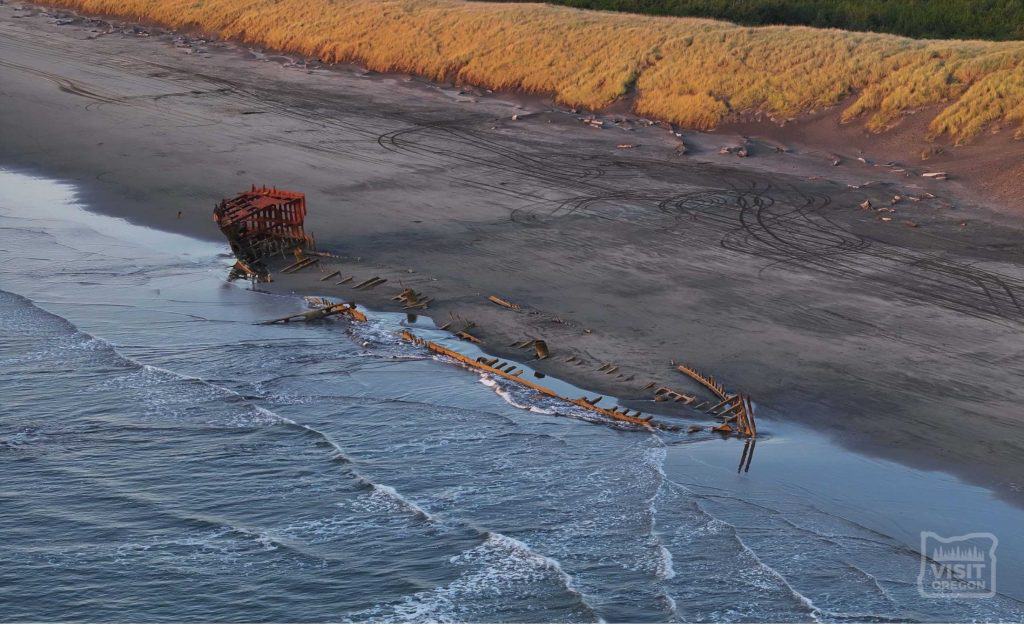 Peter Iredale Shipwreck