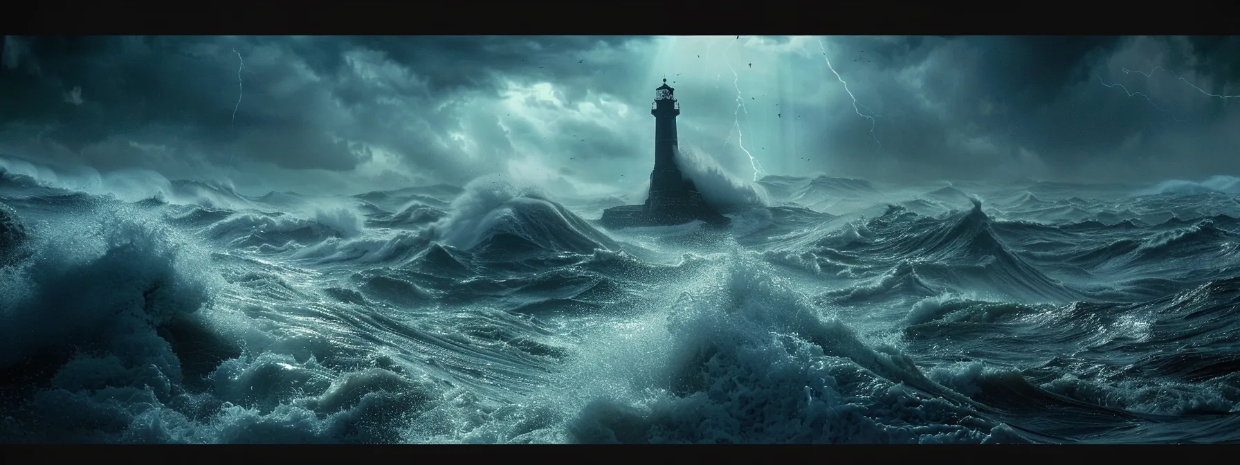 a rugged lighthouse standing tall amidst turbulent ocean waves, symbolizing resilience and guiding vessels through stormy seas. a rugged lighthouse standing tall amidst turbulent ocean waves, symbolizing resilience and guiding vessels through stormy seas.